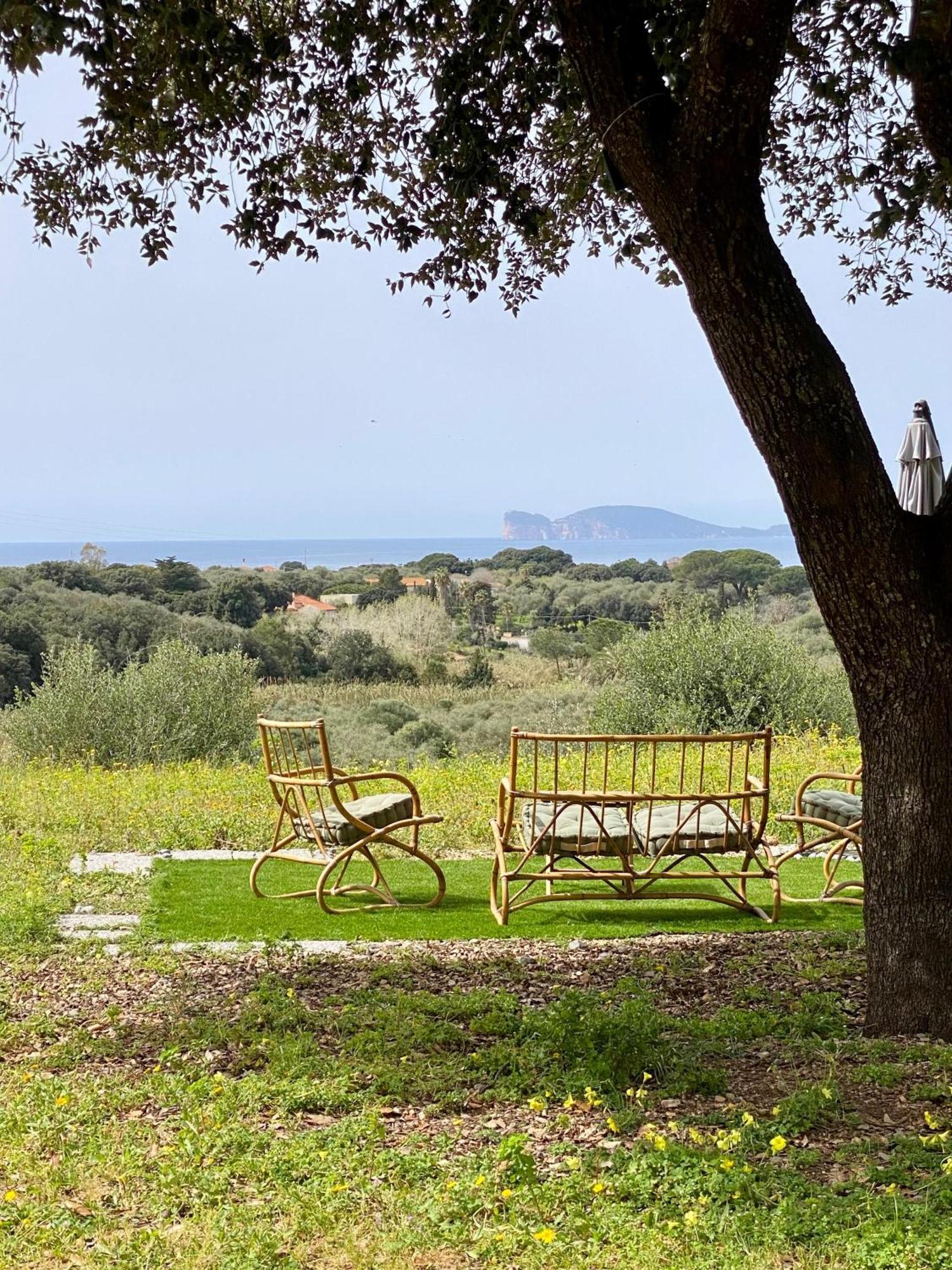 אלגהרו Villa Boeddu, Relax Tra Mare E Campagna מראה חיצוני תמונה